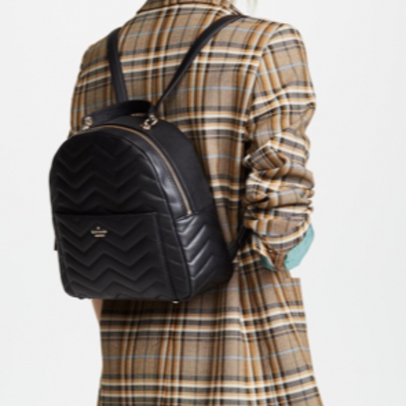Kate Spade Ethel Quilted Leather Backpack NWT main image 9